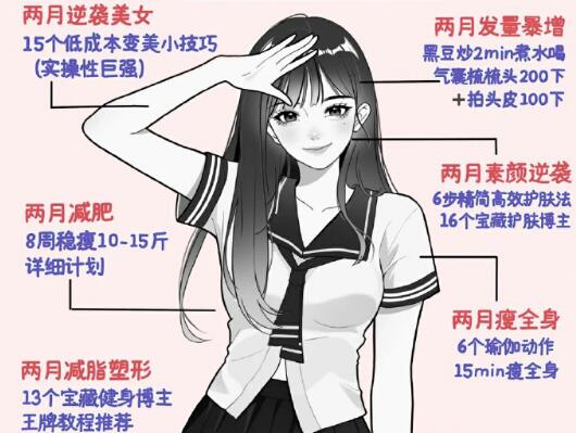 想逆襲成“素顏美女”？跟著廣西美容與形象設(shè)計(jì)學(xué)校學(xué)