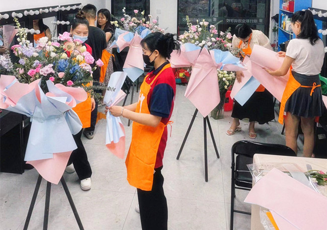 常見的開業(yè)花籃類型，南寧花藝培訓(xùn)哪里的好？