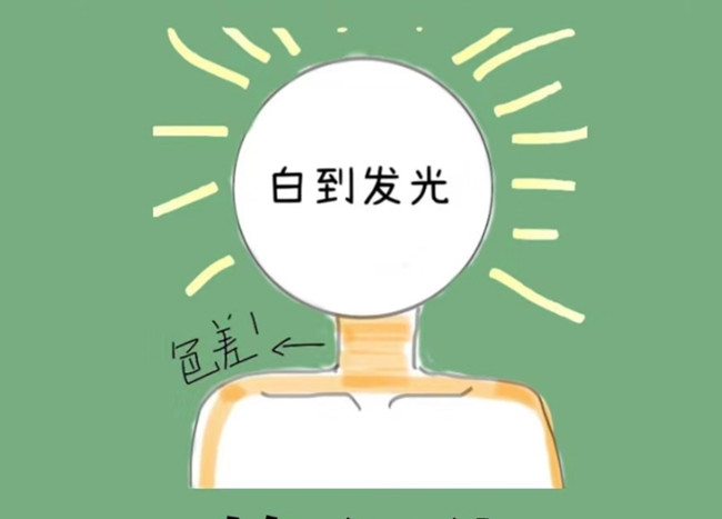 以為沒用實際會黃皮變變白的習慣