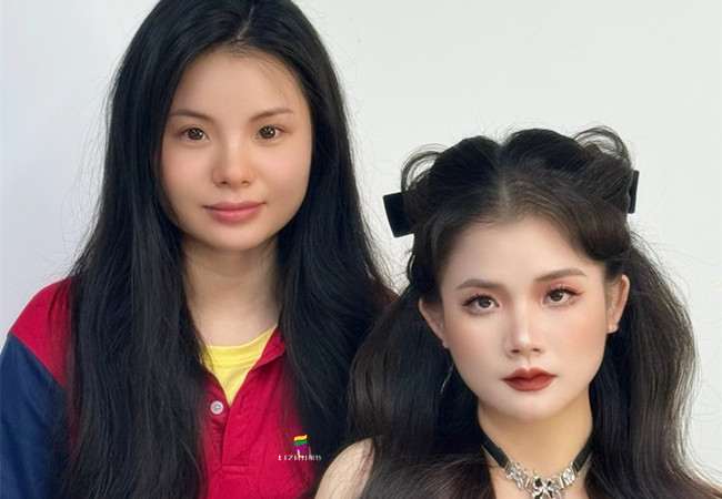 貓系披發(fā)造型，從零開始學(xué)彩妝作品