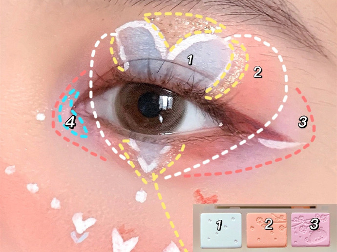 鉆石眼妝教程，彩妝培訓(xùn)南寧課程講解