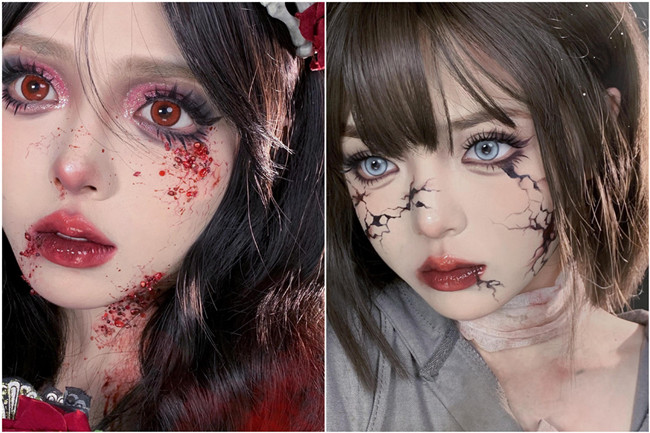 機(jī)靈鬼”萬(wàn)圣節(jié)造型 | 南寧彩妝形象造型學(xué)校