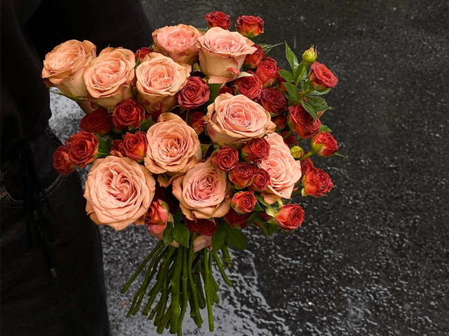 初秋浪漫感花束，南寧花藝師學(xué)校分享