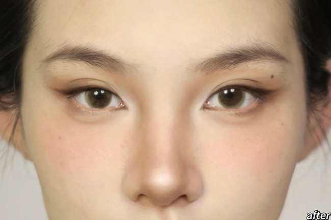 南寧化妝彩妝訓練：高智感姐系妝容