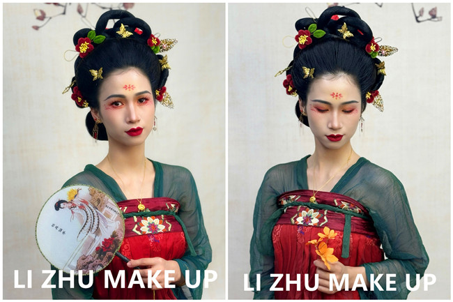 古風(fēng)漢服造型，廣西寫真旅拍培訓(xùn)學(xué)校作品