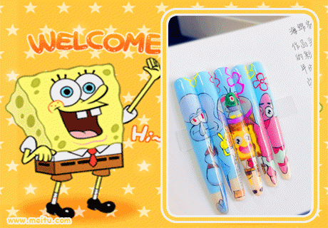 海綿寶寶美甲，南寧美甲造型職校學員作品