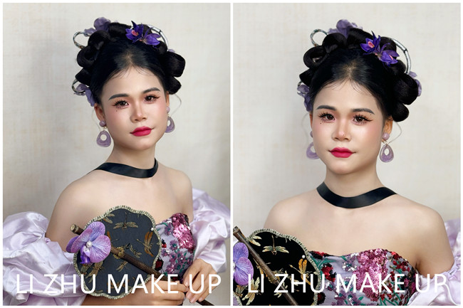 新中式東方造型，?南寧彩妝寫真機(jī)構(gòu)作品