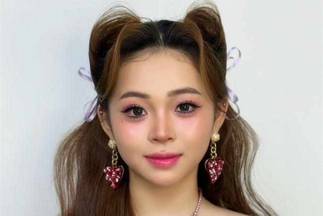 貓耳禮服造型，廣西化妝跟妝作品