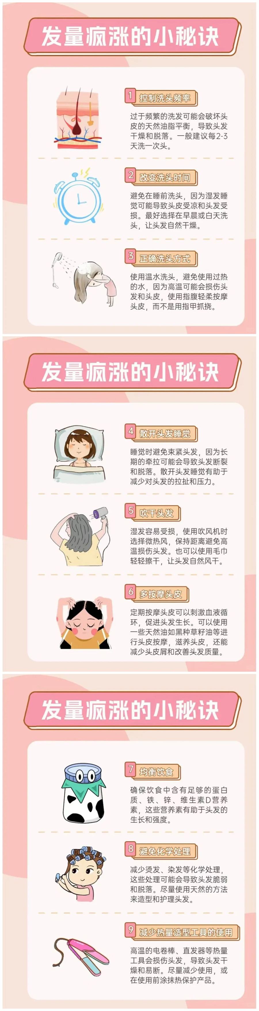 發(fā)量瘋漲的秘訣，廣西美發(fā)護發(fā)學(xué)校分享課件