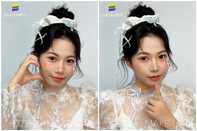 韓式丸子頭造型，南寧彩妝形象造型學(xué)校