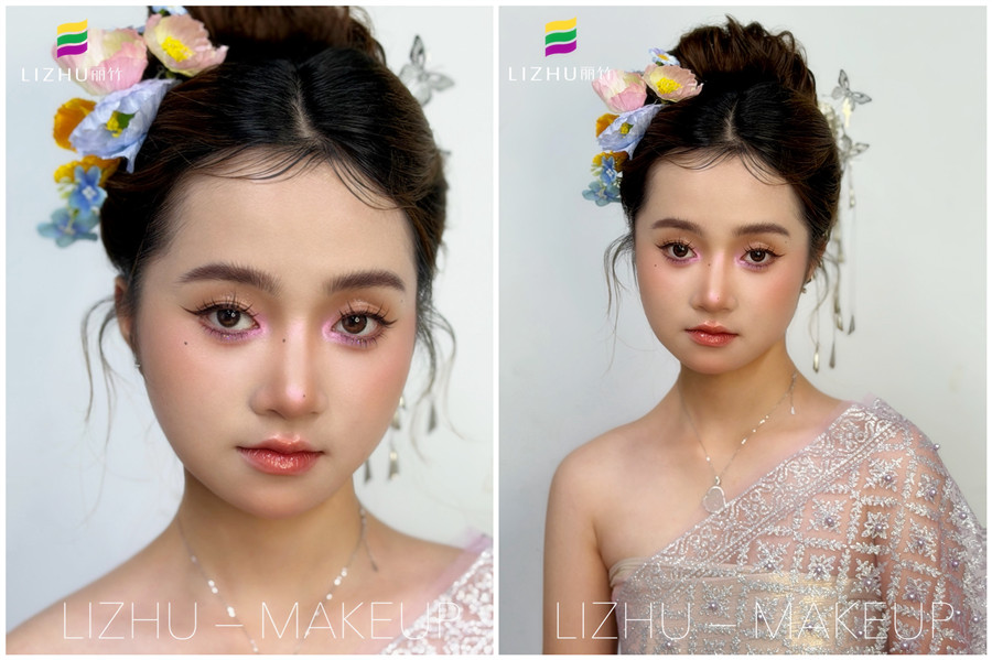 傣族造型，廣西化妝攝影化妝培訓(xùn)