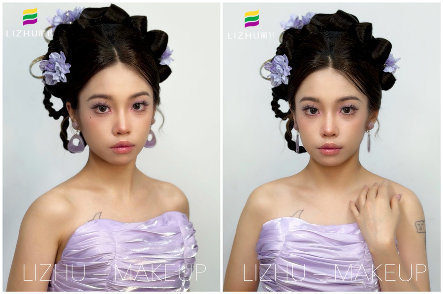 紫色新中式造型 | 初高中畢業(yè)女生學(xué)什么好？